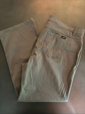 Prada Men's Olive-Tan Chinos